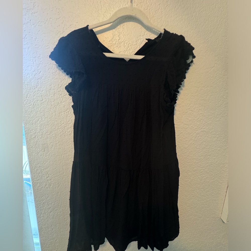 Black Short Dress - Size Medium - Forver21